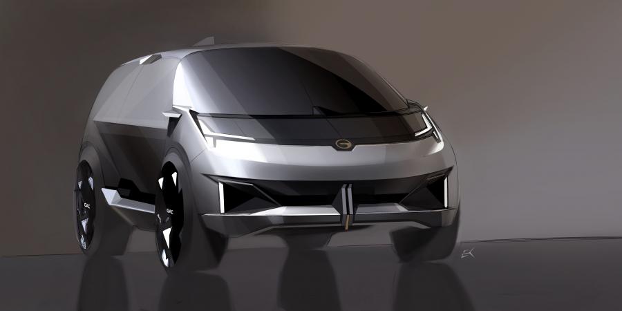 Эскиз GAC Entranze EV 2019 года  (фото 6 из 33)